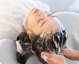 髪質改善トリートメント、ホームケアの案内